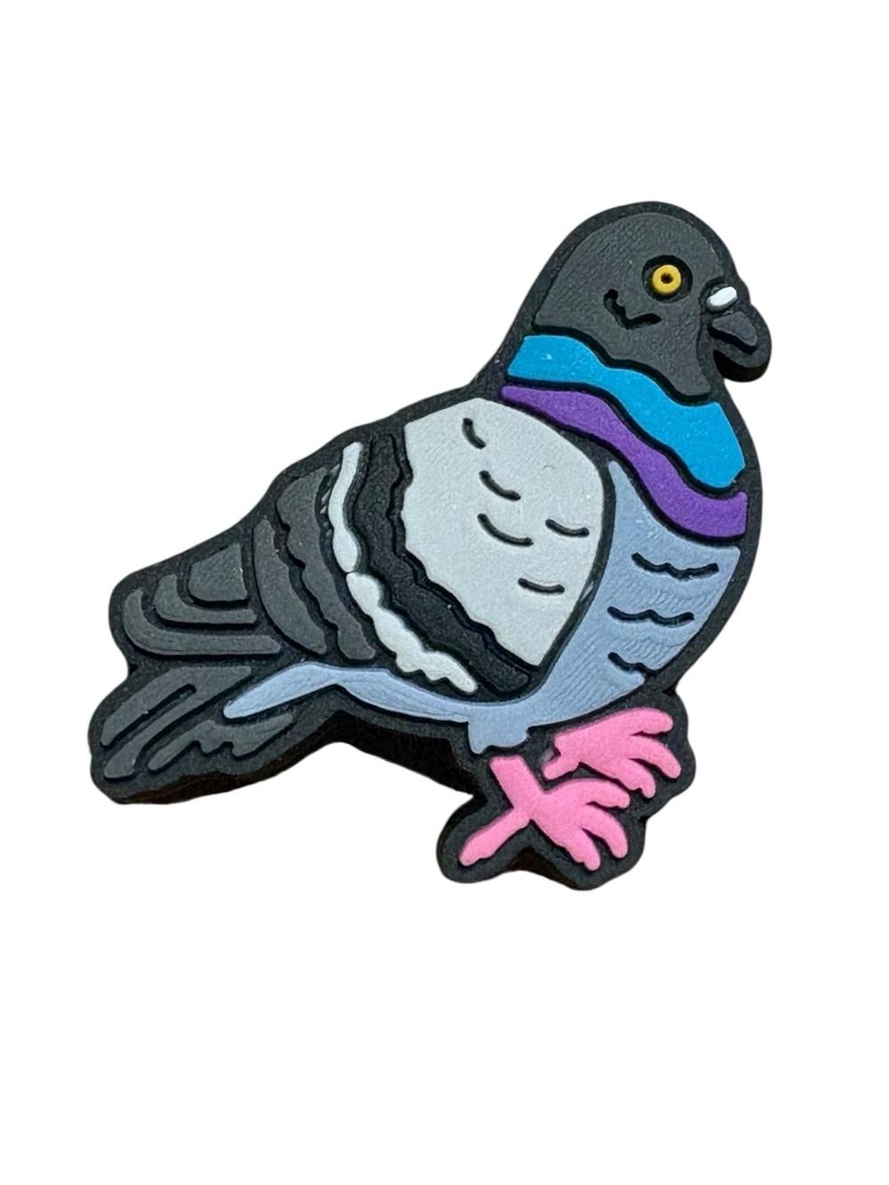Pigeon Croc Charm
